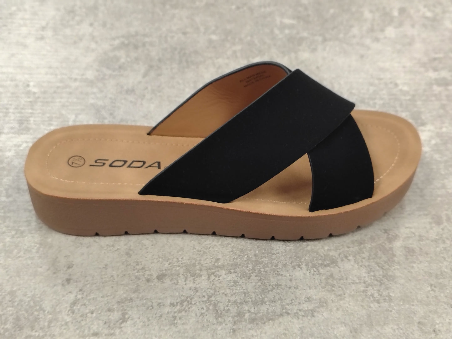 Ludo Black Sandal