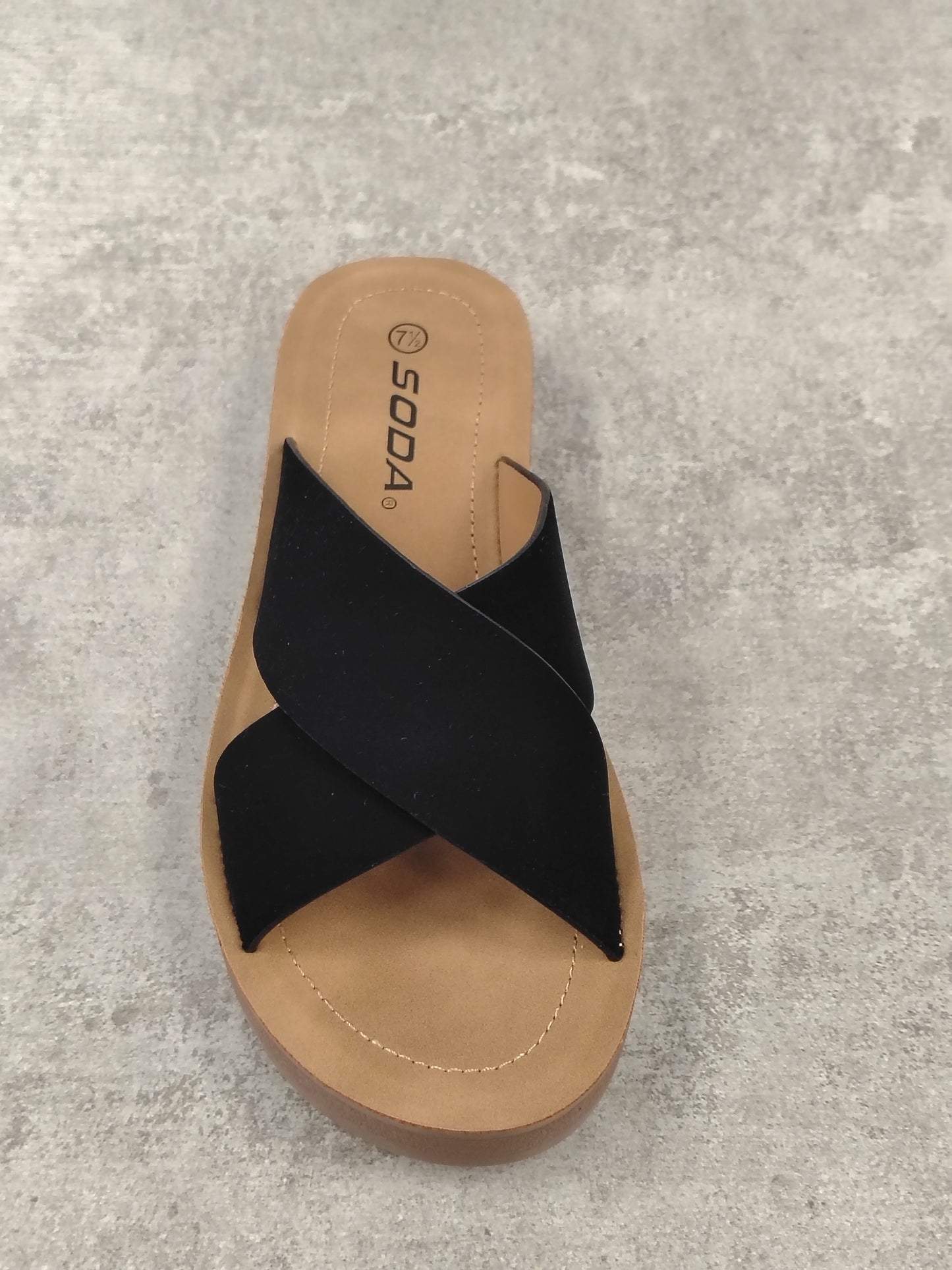 Ludo Black Sandal