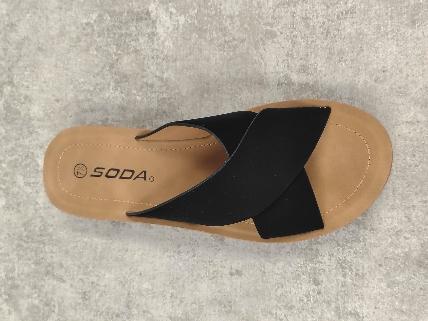 Ludo Black Sandal